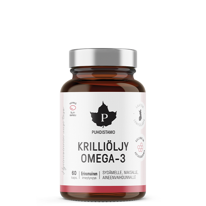 Krill Oil Omega-3, 60 caps