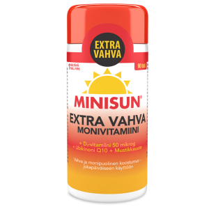 Minisun Monivitamiini Extra Vahva 90 tabl
