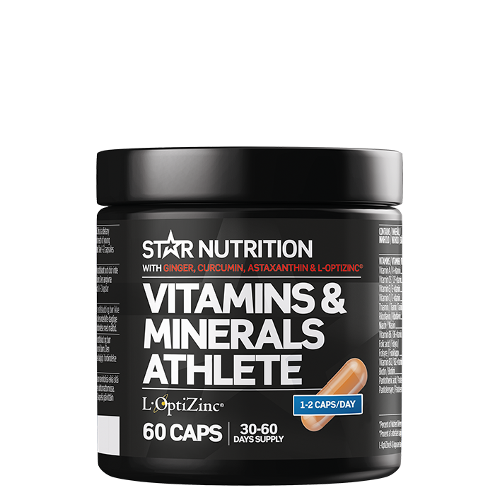Ultimate Vitamins & Minerals Athlete 60 kapselia