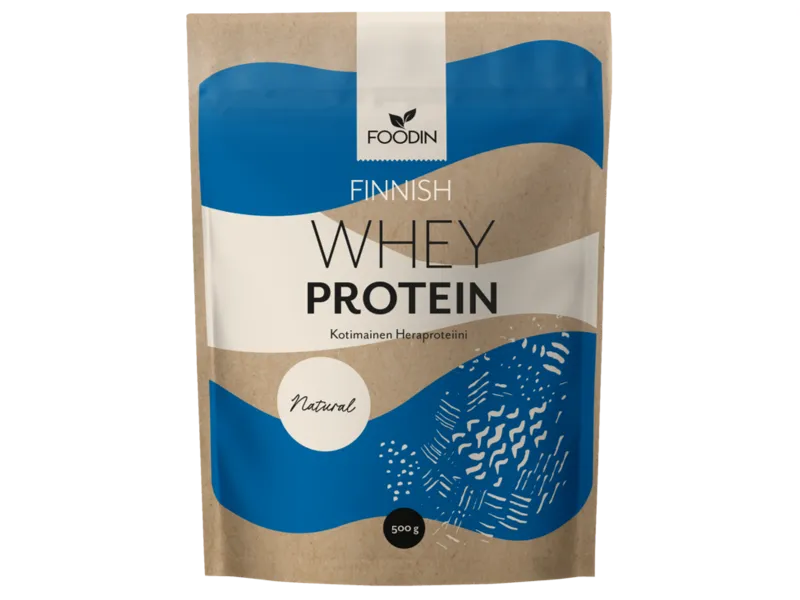 Foodin proteiinijauhe heraproteiini maustamaton, kotimainen