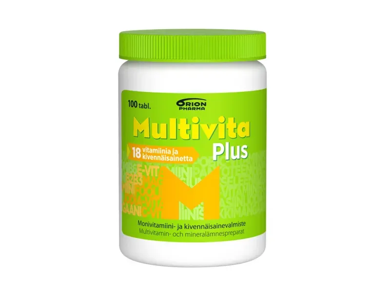 Multivita Plus monivitamiini 100 tabl