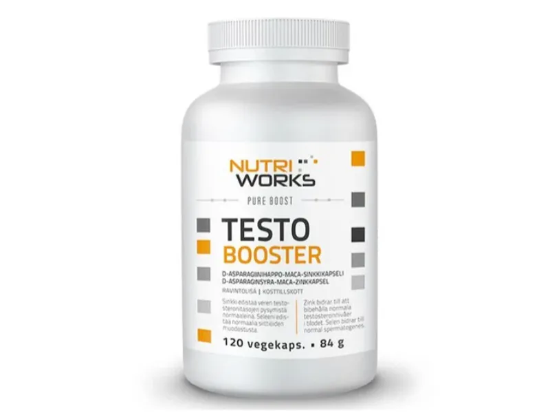 Nutri Works Testo Booster, 120 caps