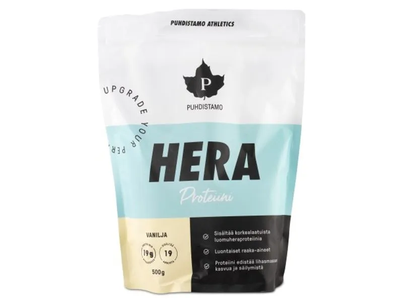 Puhdistamo Athletics Heraproteiini, proteiinijauhe