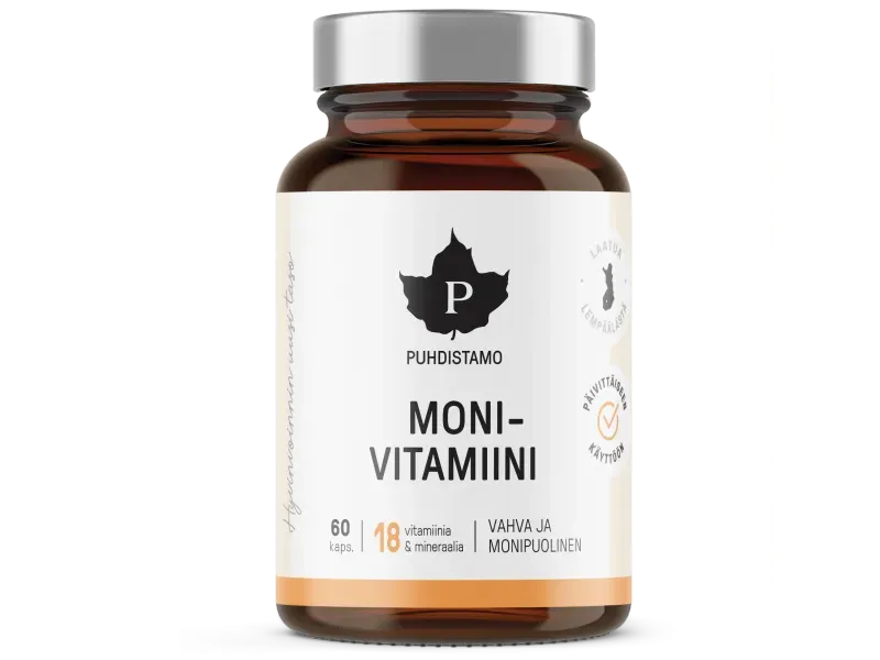 Puhdistamo Monivitamiini 60 kaps
