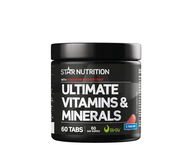 Ultimate Vitamins & Minerals 60 kaps. monivitamiini